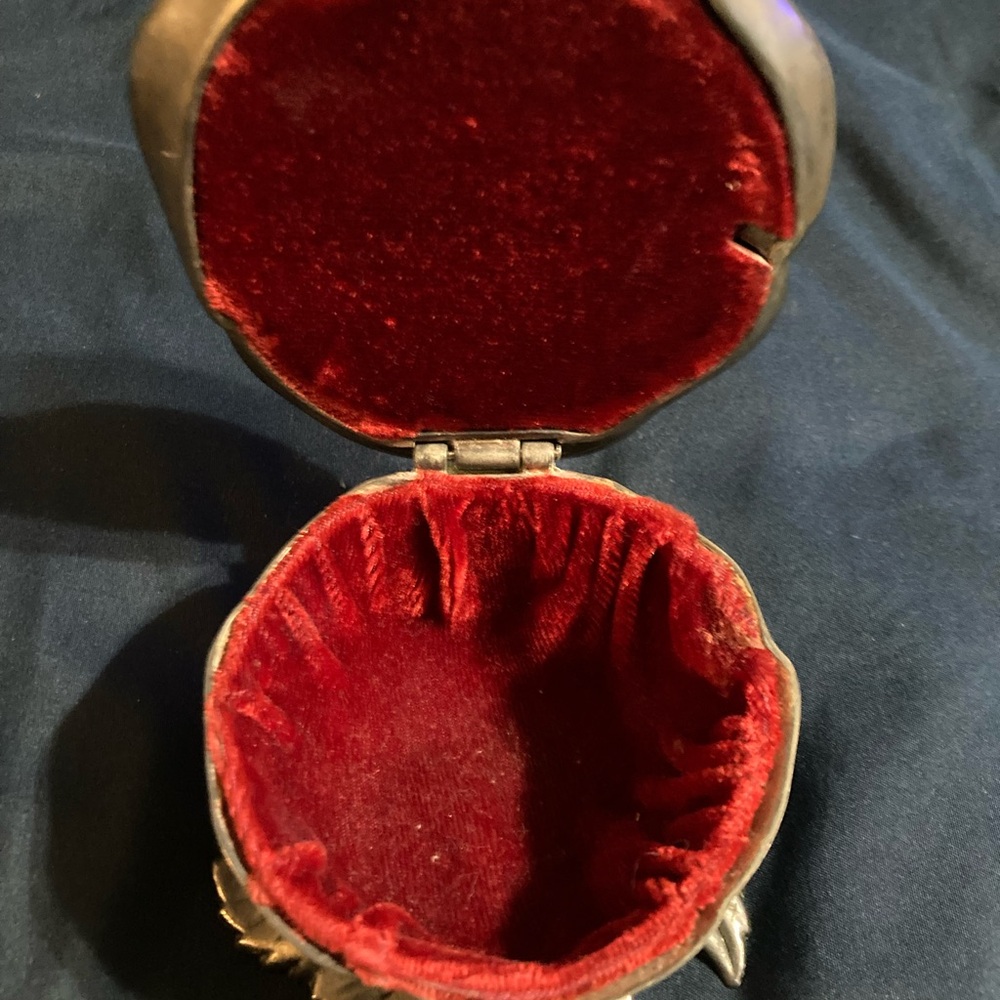Silver Godinger Trinket Box